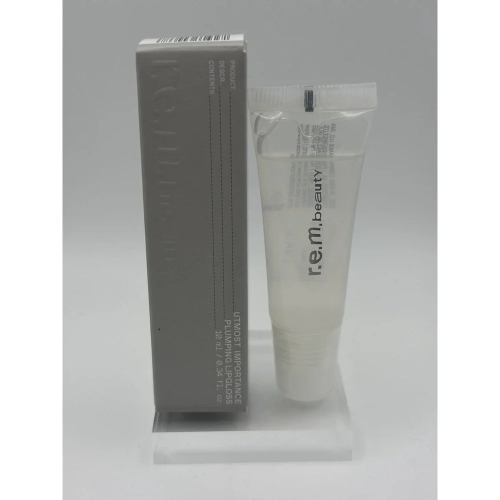 REM Beauty Plumping Lip Gloss Utmost Importance 10ml 0.34 Fl Oz Brand New